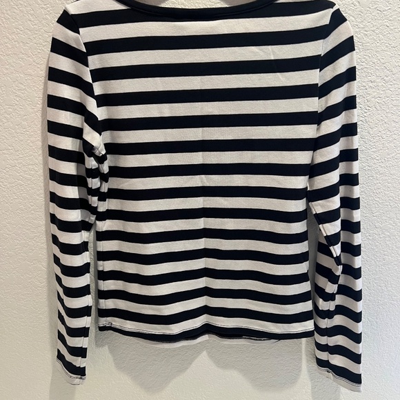 Maeve by Anthropologie Striped Boatneck Top - Picture 3 of 5
